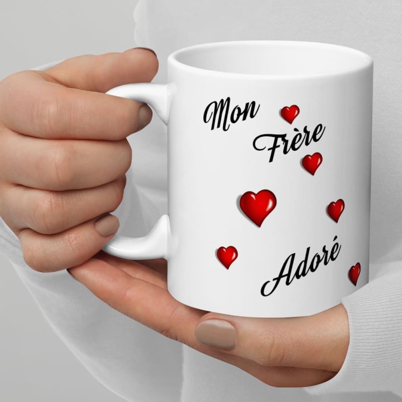 Tasse Mon Frère Adoré mug cadeau original