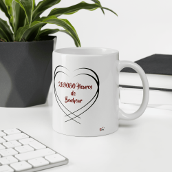 Mug noces de porphyre personnalisation 33 ans mariage