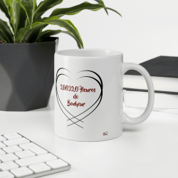 Mug noces de cuivre personnalisation 32 ans mariage