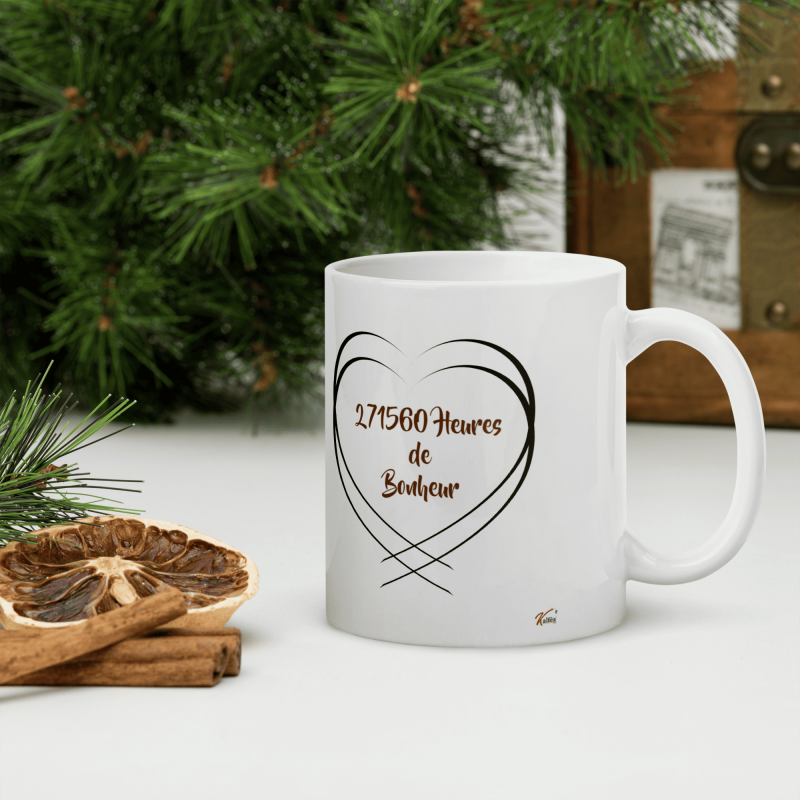 Mug noces de basane personnalisation 31 ans mariage