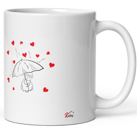 Tasse humour personnalisation prénom Je t’aime