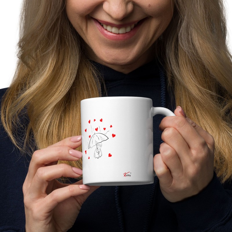 Tasse humour personnalisation prénom Je t’aime