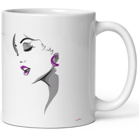 Mug prénom connasse humour romantique mots croisés