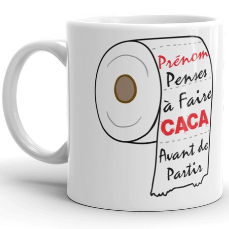 Mug humour prénom message osé et inattendu