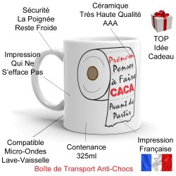 Mug humour prénom message osé et inattendu