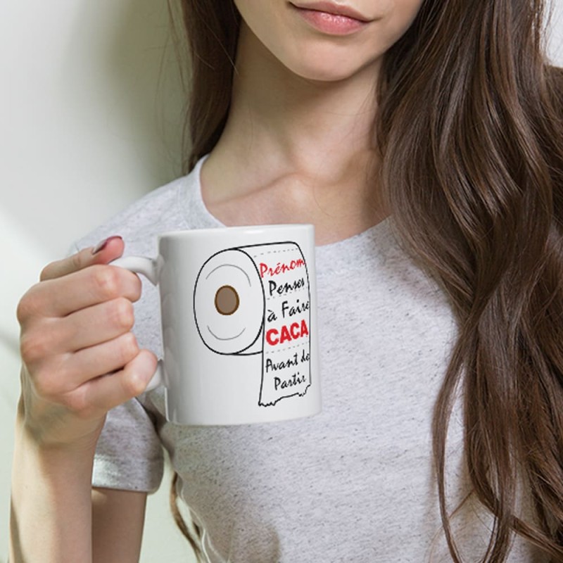 Mug humour prénom message osé et inattendu